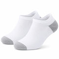 Chaussettes basses 35-38 en maille blanc gris pour sport quotidien
