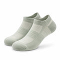 Chaussettes basses 39-42 en maille vert sauge respirantes sport